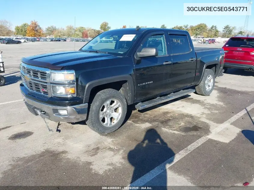 3GCUKREC5EG543771 2014 Chevrolet Silverado 1500 1Lt/2Lt