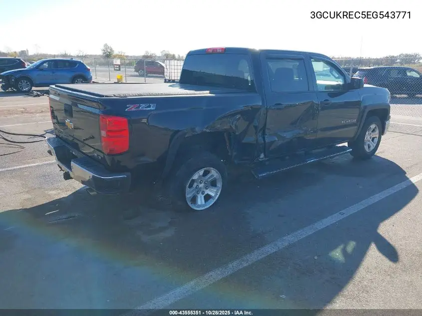 3GCUKREC5EG543771 2014 Chevrolet Silverado 1500 1Lt/2Lt