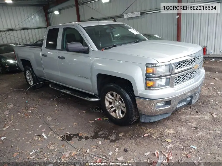 1GCRCREH6EZ216634 2014 Chevrolet Silverado 1500 1Lt