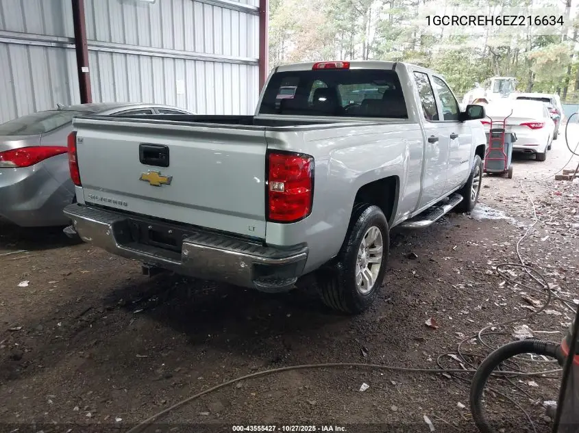 1GCRCREH6EZ216634 2014 Chevrolet Silverado 1500 1Lt