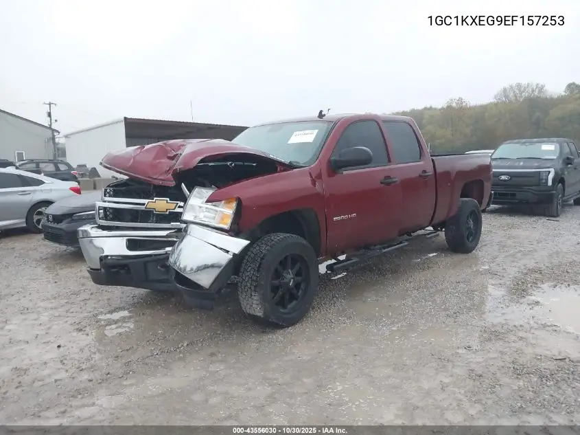 1GC1KXEG9EF157253 2014 Chevrolet Silverado 2500Hd Lt