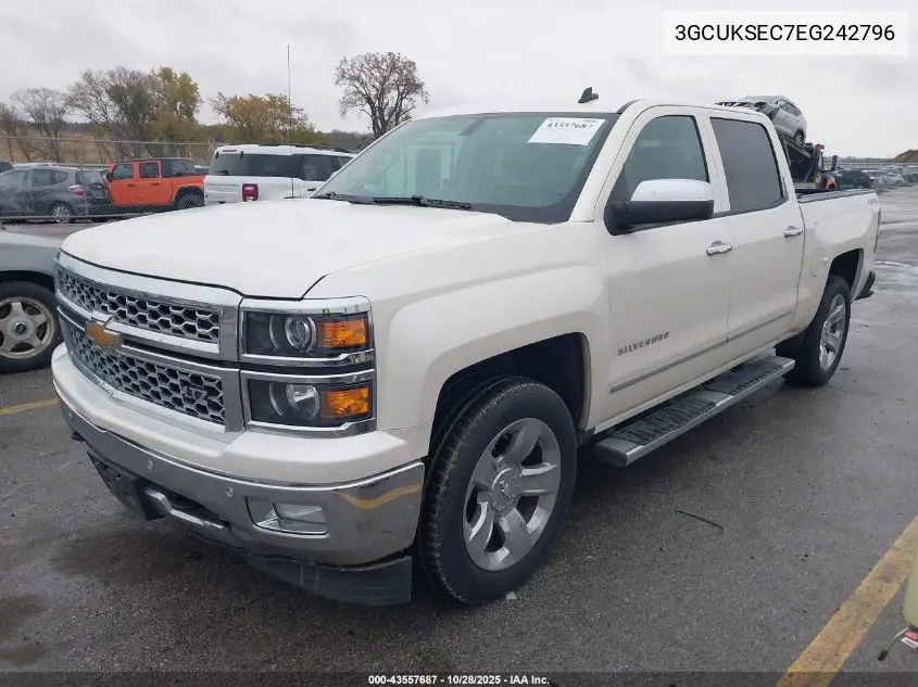 3GCUKSEC7EG242796 2014 Chevrolet Silverado 1500 1Lz
