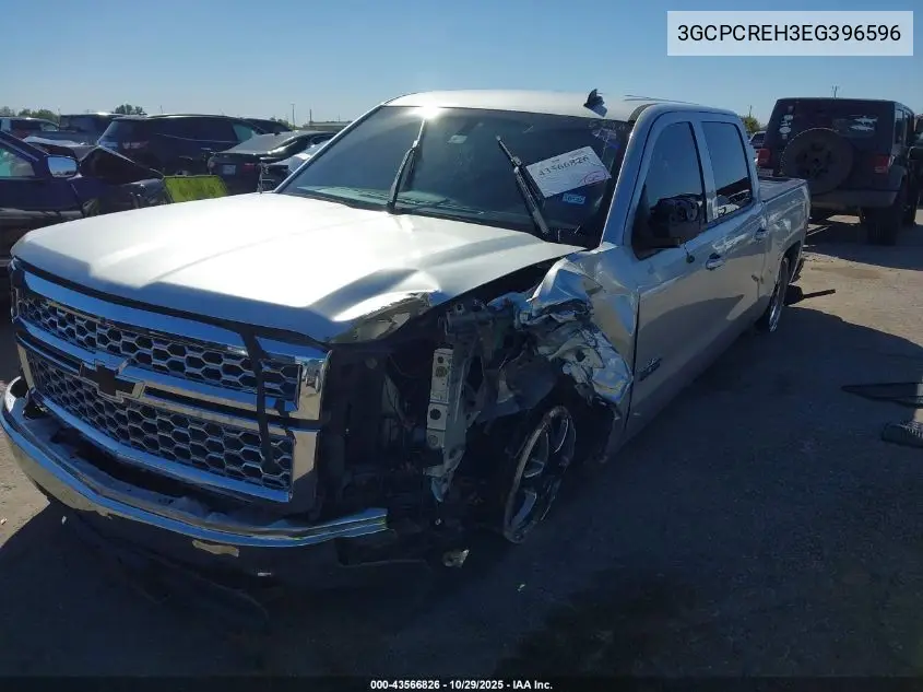 3GCPCREH3EG396596 2014 Chevrolet Silverado 1500 1Lt