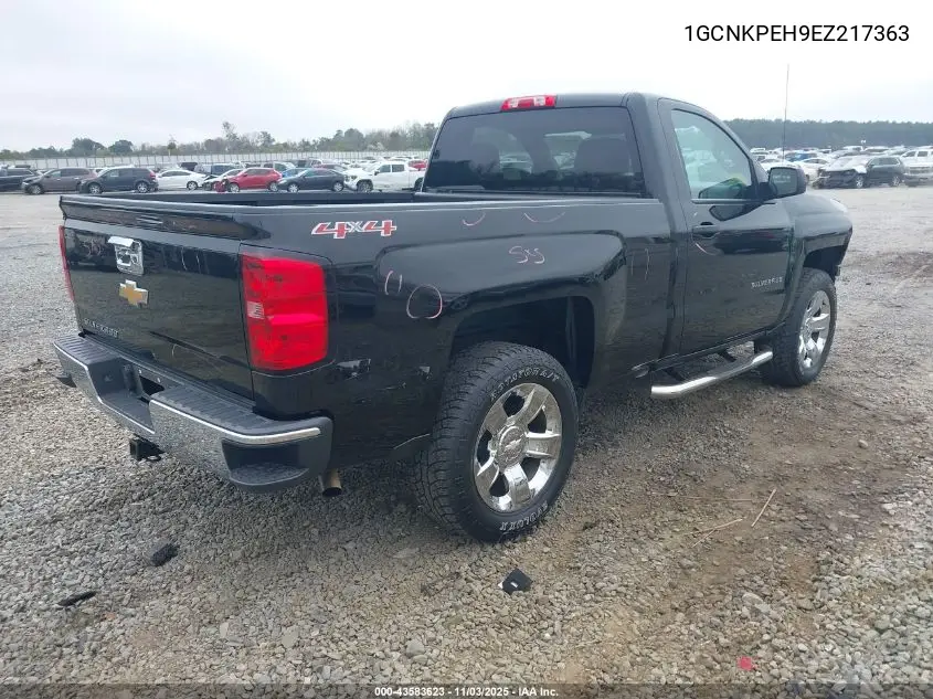 1GCNKPEH9EZ217363 2014 Chevrolet Silverado 1500 Work Truck 2Wt