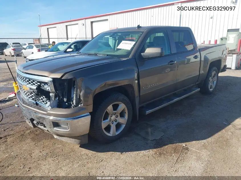 3GCUKRECXEG329097 2014 Chevrolet Silverado 1500 1Lt