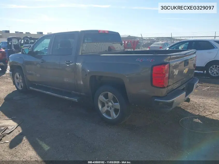 3GCUKRECXEG329097 2014 Chevrolet Silverado 1500 1Lt
