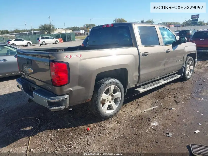 3GCUKRECXEG329097 2014 Chevrolet Silverado 1500 1Lt