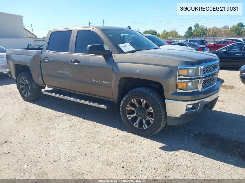 3GCUKREC0EG219031 2014 Chevrolet Silverado 1500 1Lt