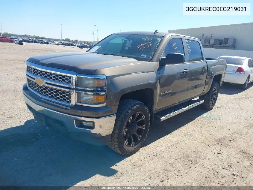 3GCUKREC0EG219031 2014 Chevrolet Silverado 1500 1Lt