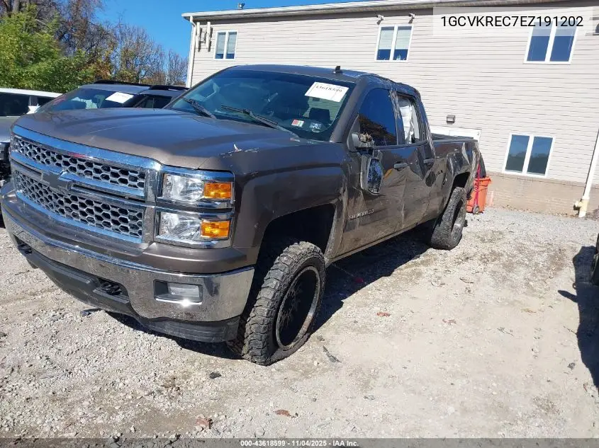 1GCVKREC7EZ191202 2014 Chevrolet Silverado 1500 1Lt