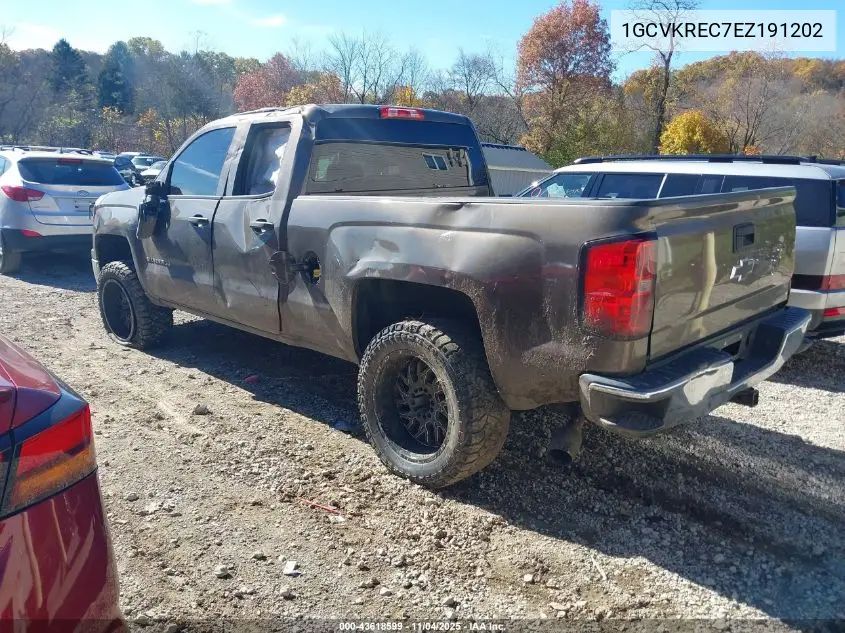1GCVKREC7EZ191202 2014 Chevrolet Silverado 1500 1Lt