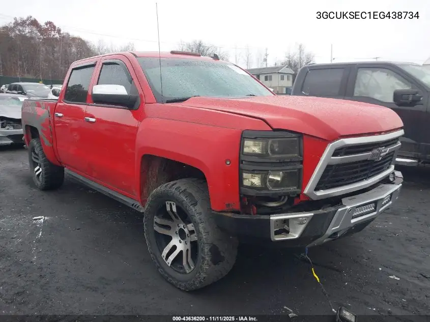 3GCUKSEC1EG438734 2014 Chevrolet Silverado 1500 2Lz