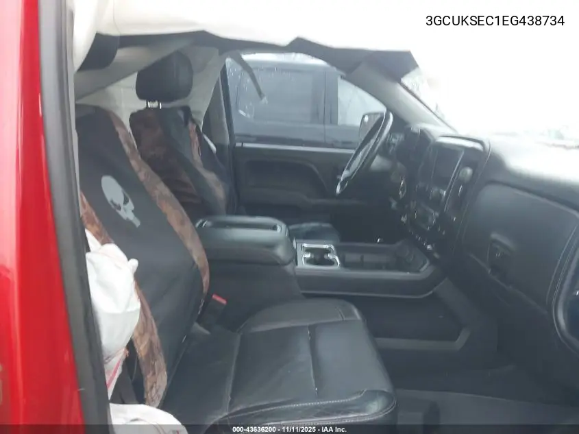 3GCUKSEC1EG438734 2014 Chevrolet Silverado 1500 2Lz