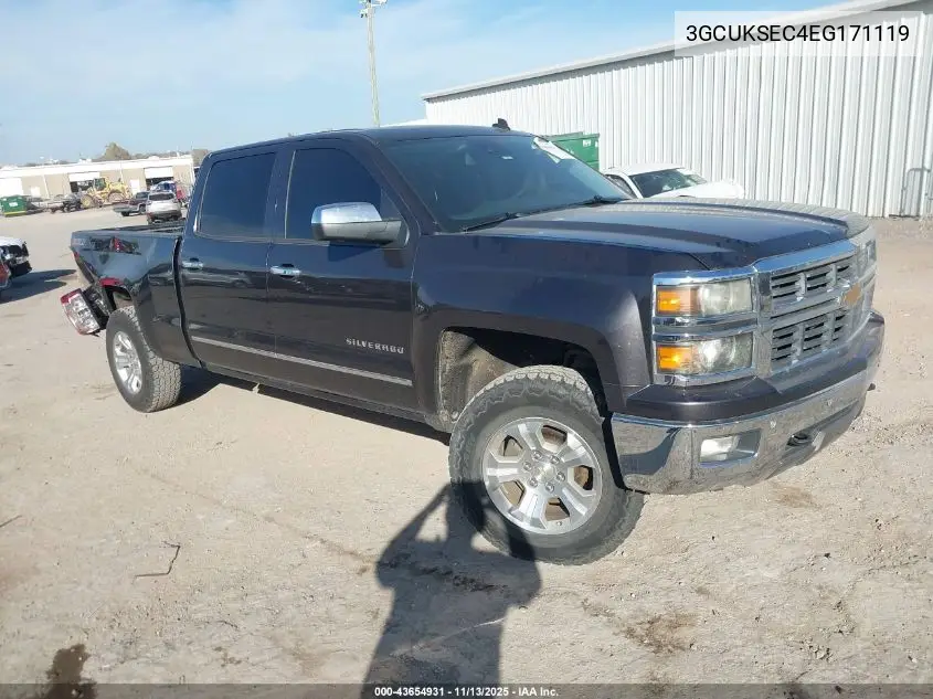 3GCUKSEC4EG171119 2014 Chevrolet Silverado 1500 2Lz