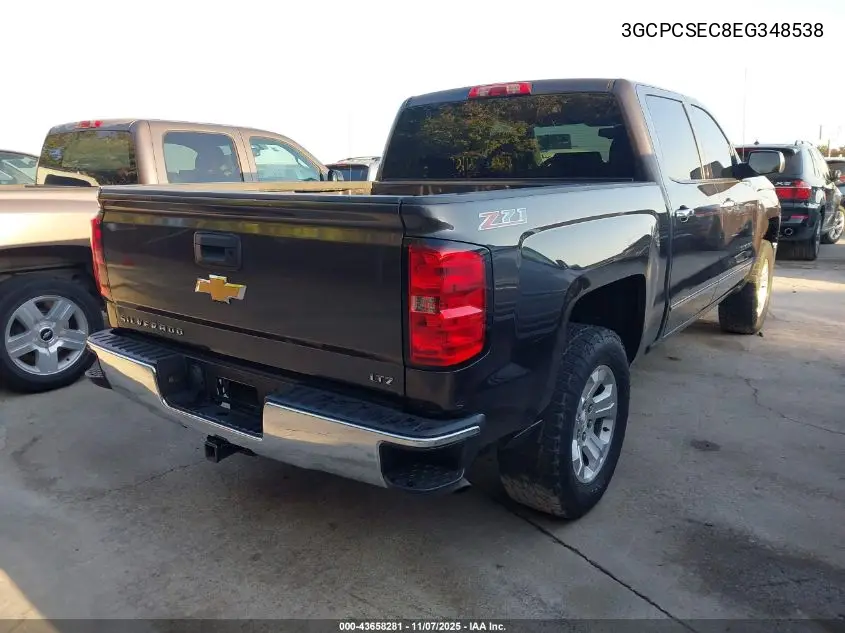3GCPCSEC8EG348538 2014 Chevrolet Silverado 1500 2Lz
