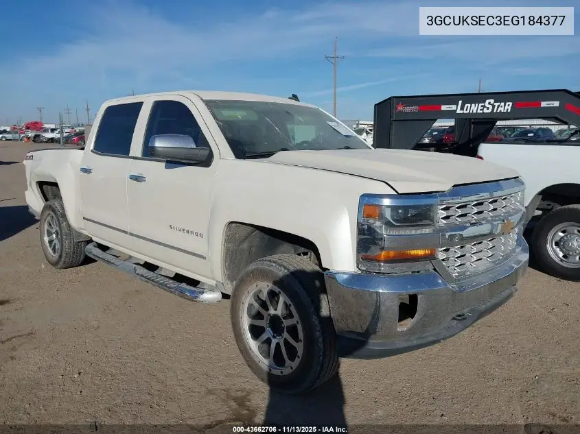 3GCUKSEC3EG184377 2014 Chevrolet Silverado 1500 2Lz