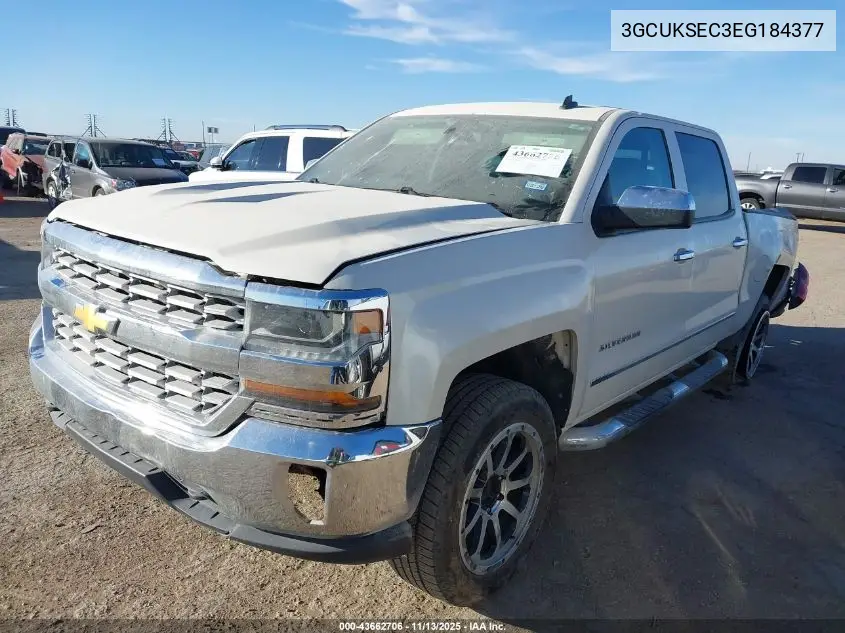 3GCUKSEC3EG184377 2014 Chevrolet Silverado 1500 2Lz