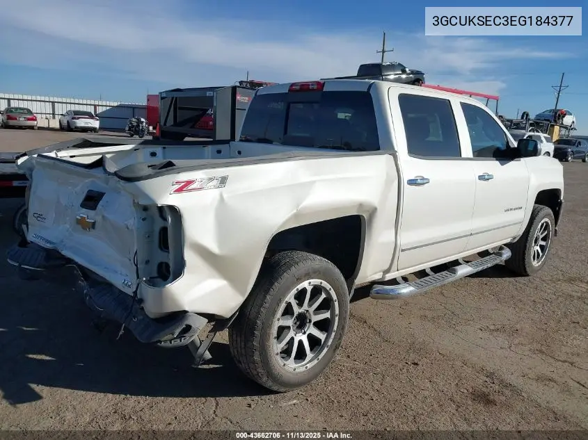 3GCUKSEC3EG184377 2014 Chevrolet Silverado 1500 2Lz