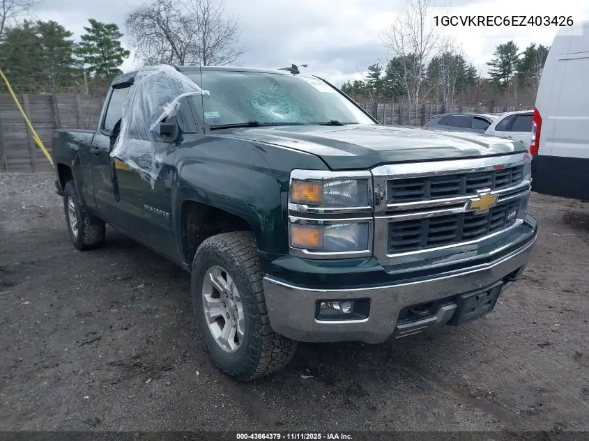 1GCVKREC6EZ403426 2014 Chevrolet Silverado 1500 2Lt