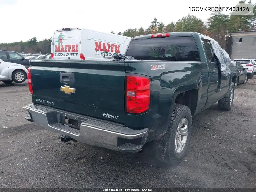 1GCVKREC6EZ403426 2014 Chevrolet Silverado 1500 2Lt
