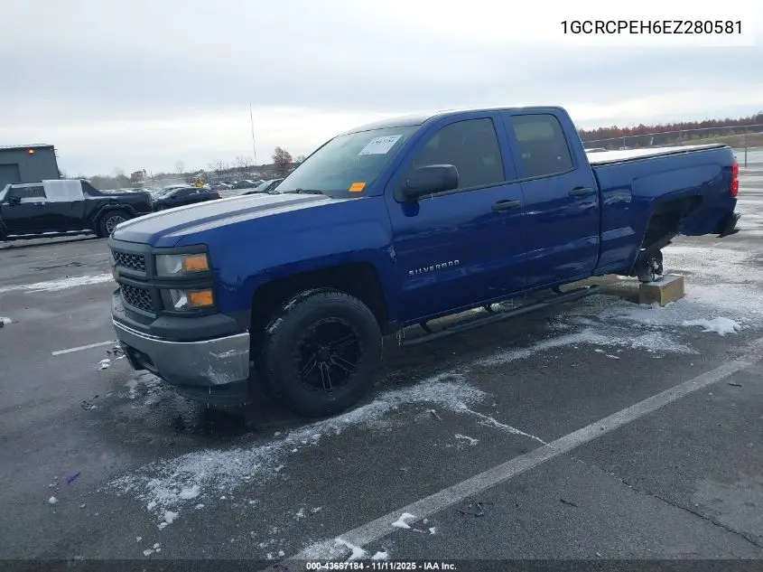 1GCRCPEH6EZ280581 2014 Chevrolet Silverado 1500 Work Truck 1Wt