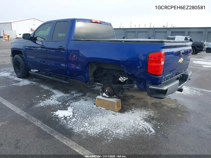 1GCRCPEH6EZ280581 2014 Chevrolet Silverado 1500 Work Truck 1Wt