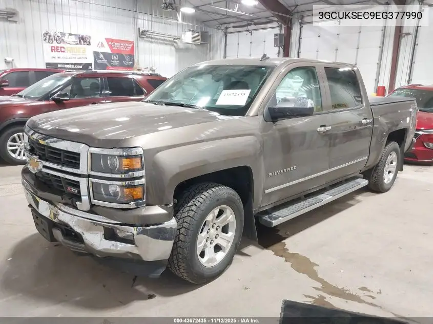 3GCUKSEC9EG377990 2014 Chevrolet Silverado 1500 2Lz