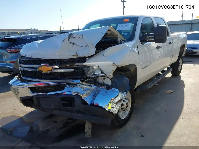 1GC1CVCG8EF161704 2014 Chevrolet Silverado 2500Hd Work Truck