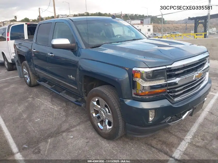 3GCPCSECXEG335581 2014 Chevrolet Silverado 1500 1Lz