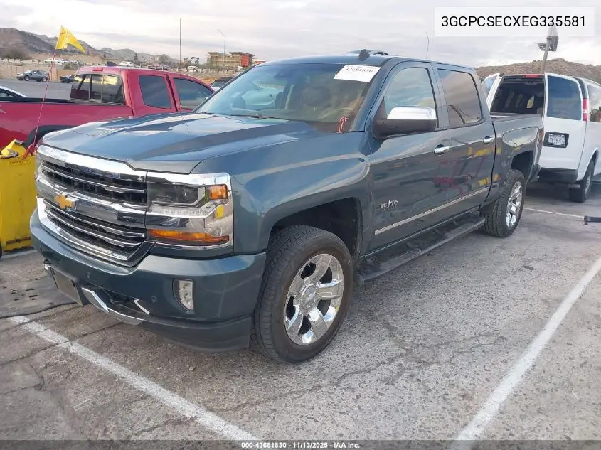 3GCPCSECXEG335581 2014 Chevrolet Silverado 1500 1Lz