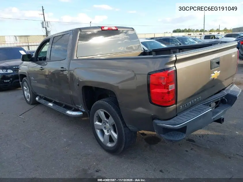 3GCPCREC6EG191049 2014 Chevrolet Silverado 1500 1Lt