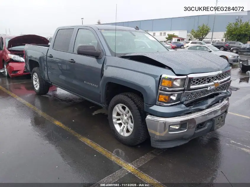 3GCUKREC9EG284072 2014 Chevrolet Silverado 1500 1Lt