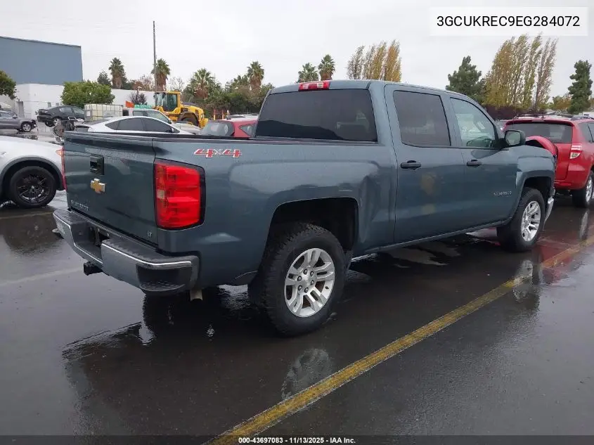 3GCUKREC9EG284072 2014 Chevrolet Silverado 1500 1Lt
