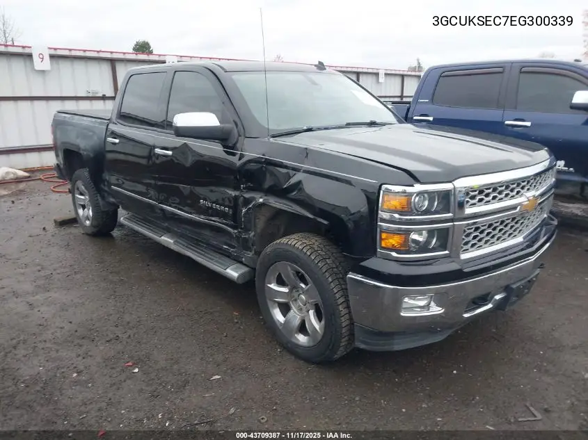 3GCUKSEC7EG300339 2014 Chevrolet Silverado 1500 1Lz/2Lz