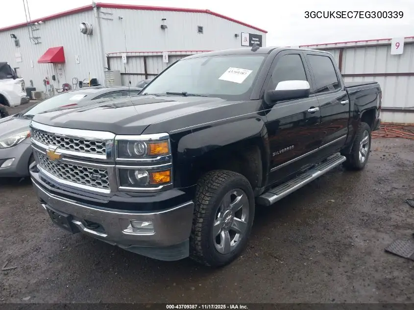 3GCUKSEC7EG300339 2014 Chevrolet Silverado 1500 1Lz/2Lz
