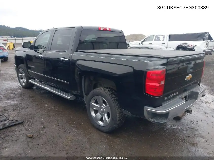 3GCUKSEC7EG300339 2014 Chevrolet Silverado 1500 1Lz/2Lz