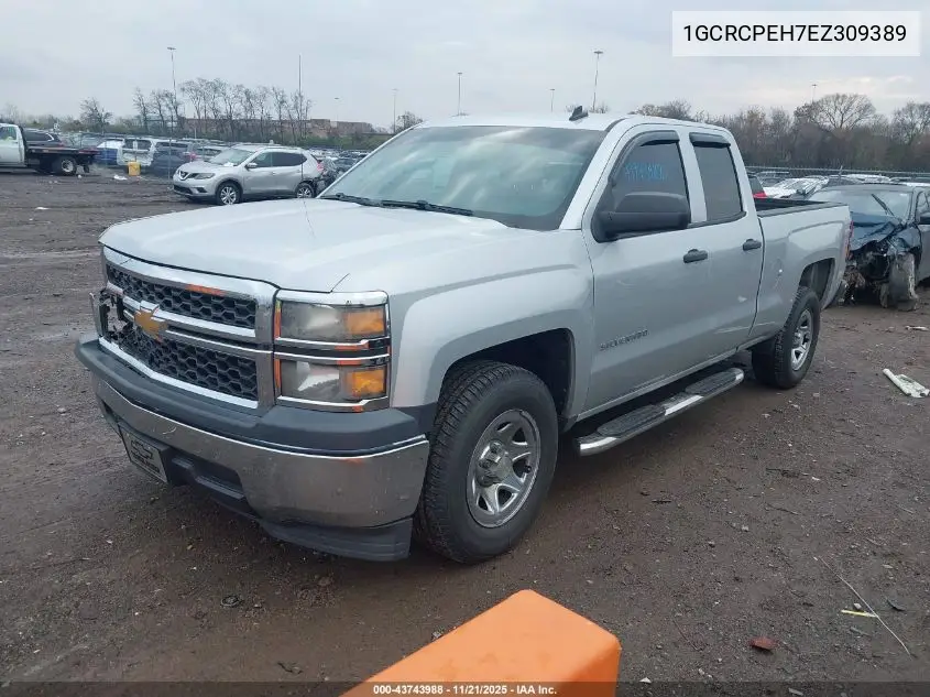 1GCRCPEH7EZ309389 2014 Chevrolet Silverado 1500 Work Truck 2Wt