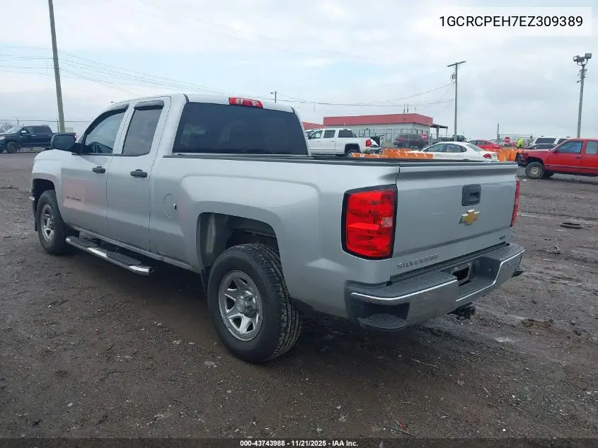 1GCRCPEH7EZ309389 2014 Chevrolet Silverado 1500 Work Truck 2Wt