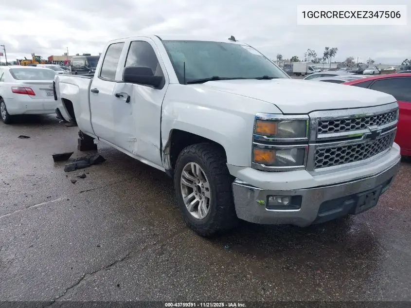 1GCRCRECXEZ347506 2014 Chevrolet Silverado 1500 1Lt