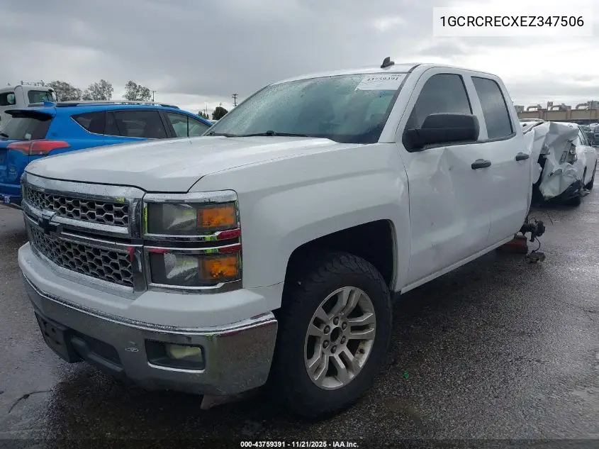 1GCRCRECXEZ347506 2014 Chevrolet Silverado 1500 1Lt