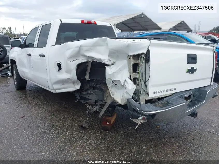 1GCRCRECXEZ347506 2014 Chevrolet Silverado 1500 1Lt