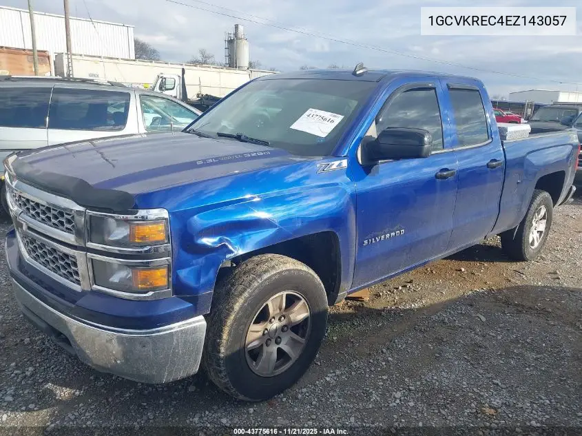 1GCVKREC4EZ143057 2014 Chevrolet Silverado 1500 Lt