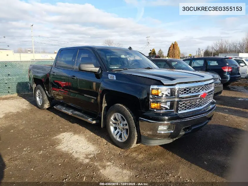 3GCUKREC3EG355153 2014 Chevrolet Silverado 1500 1Lt
