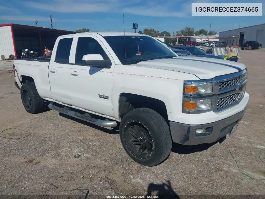 1GCRCREC0EZ374665 2014 Chevrolet Silverado 1500 1Lt