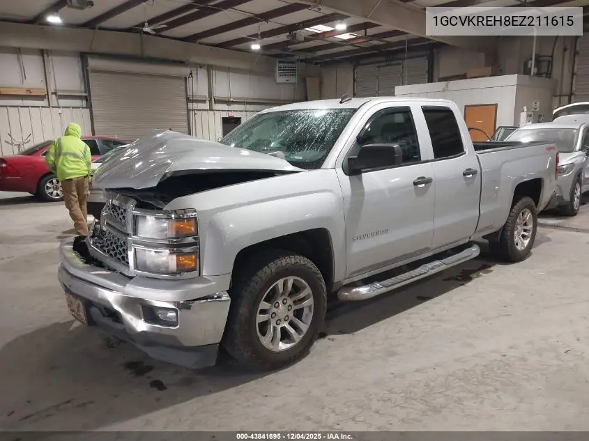 1GCVKREH8EZ211615 2014 Chevrolet Silverado 1500 1Lt