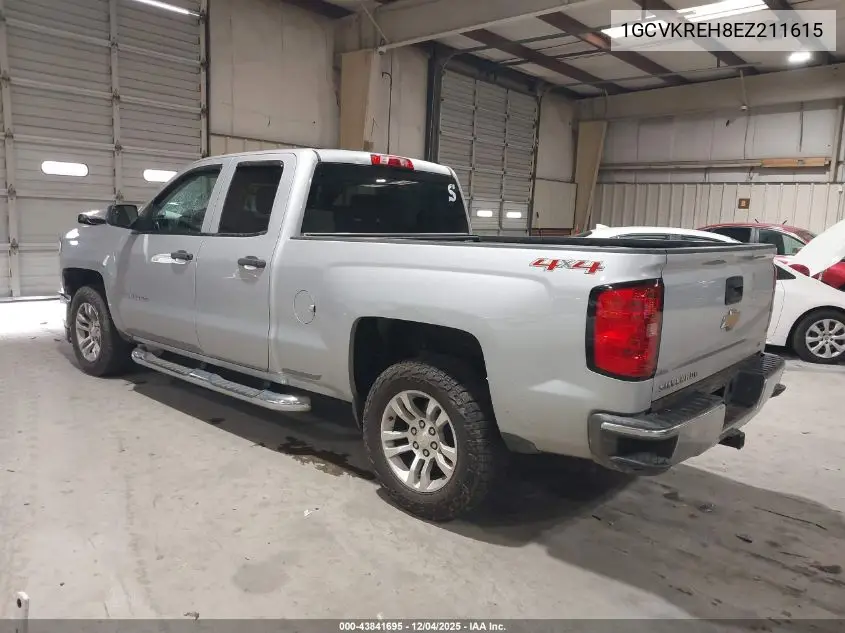 1GCVKREH8EZ211615 2014 Chevrolet Silverado 1500 1Lt