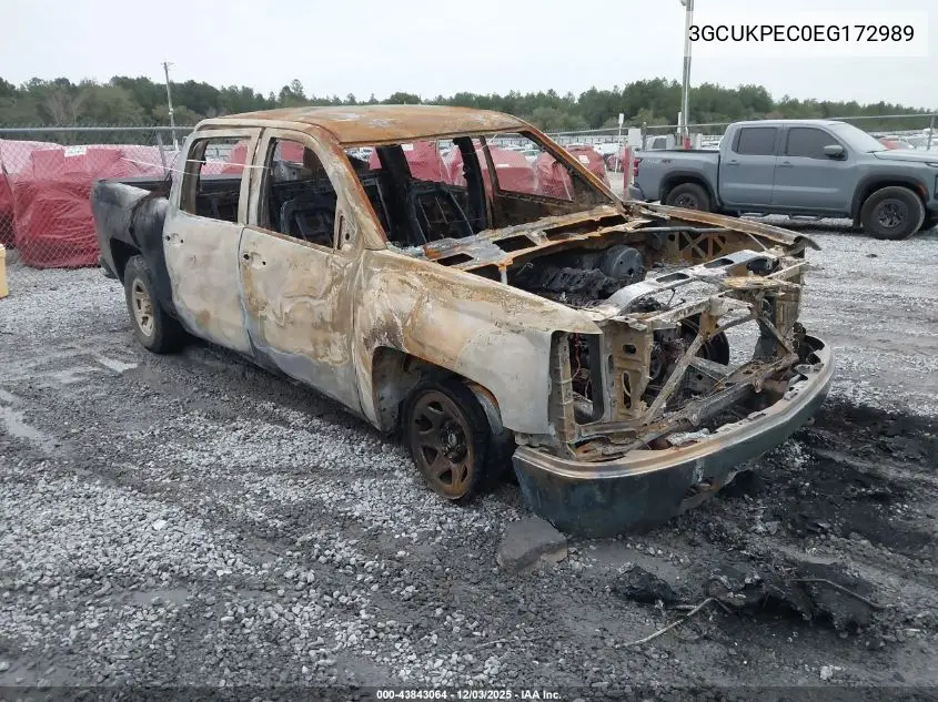 3GCUKPEC0EG172989 2014 Chevrolet Silverado 1500 Work Truck 1Wt