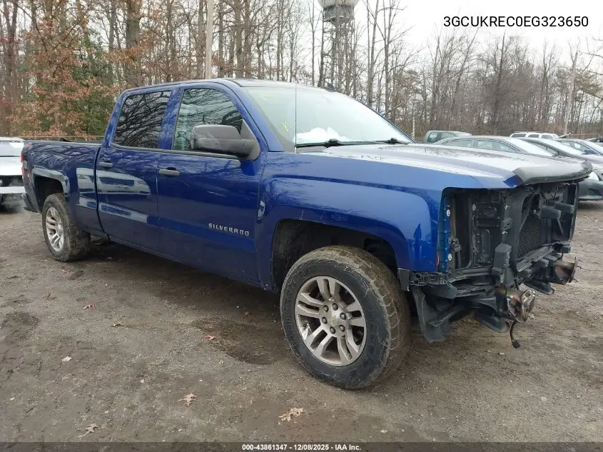 3GCUKREC0EG323650 2014 Chevrolet Silverado 1500 1Lt