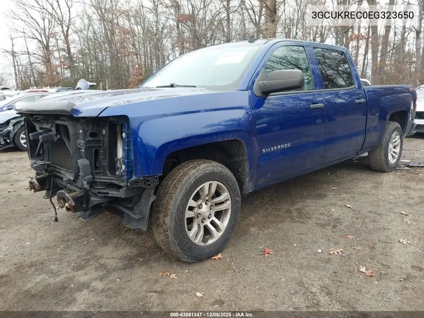 3GCUKREC0EG323650 2014 Chevrolet Silverado 1500 1Lt