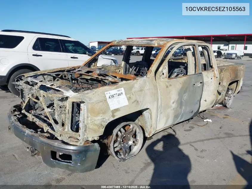 1GCVKREC5EZ105563 2014 Chevrolet Silverado 1500 2Lt